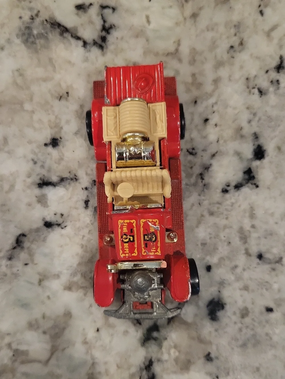 Hot Wheels 1980 Old Number 5 Fire Truck
